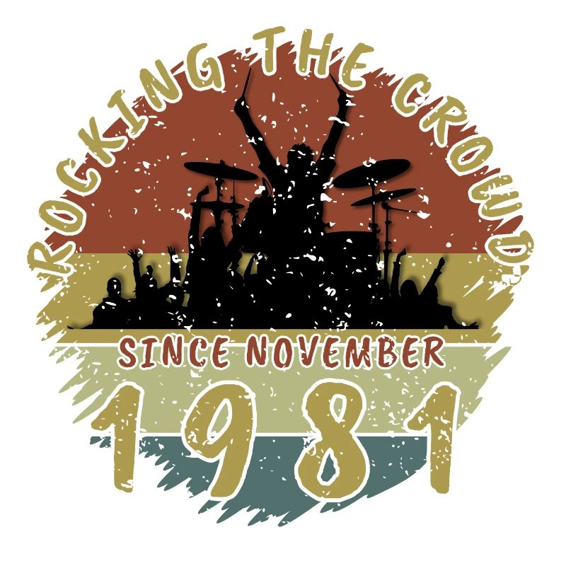 44. Geburtstag Rocking the crowd DRM 11/1981