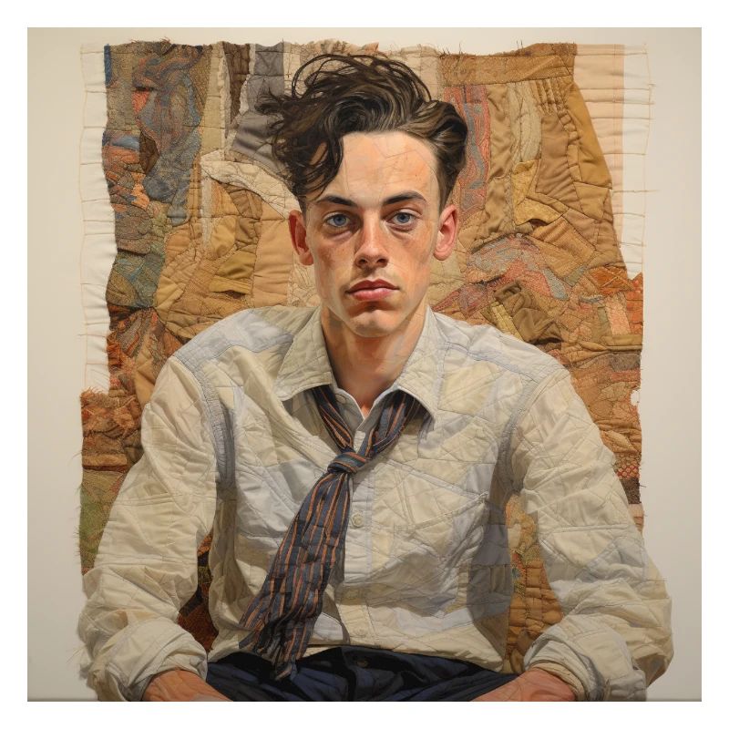 Patchwork Portrait Vintage