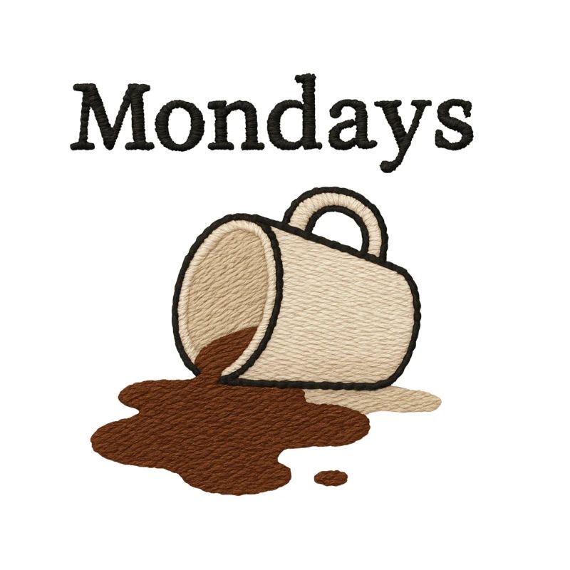 Café le lundi – début de semaine typique