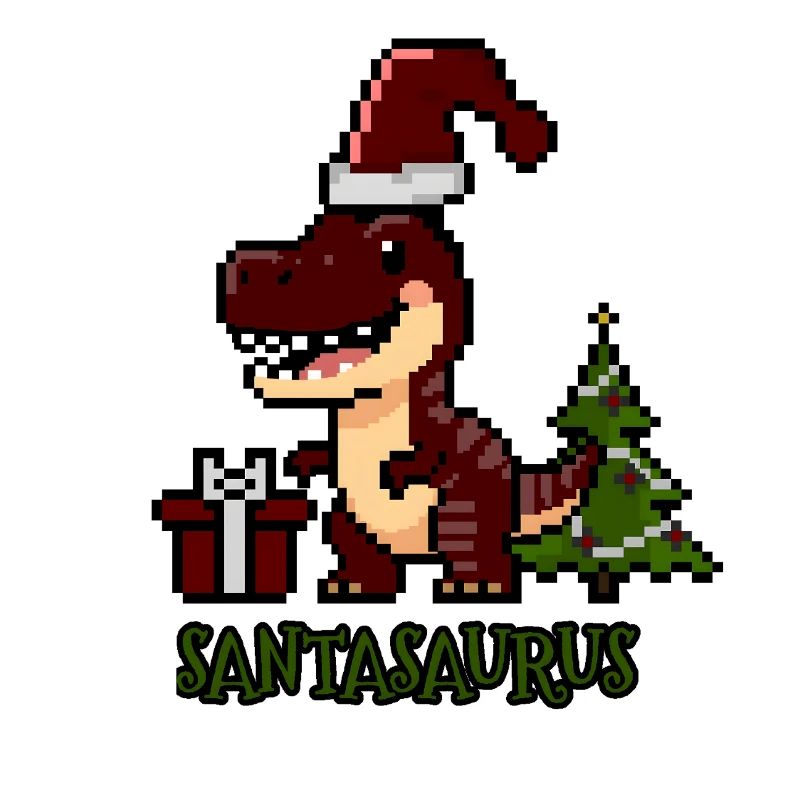 Santasaurus Weihnachtsdino
