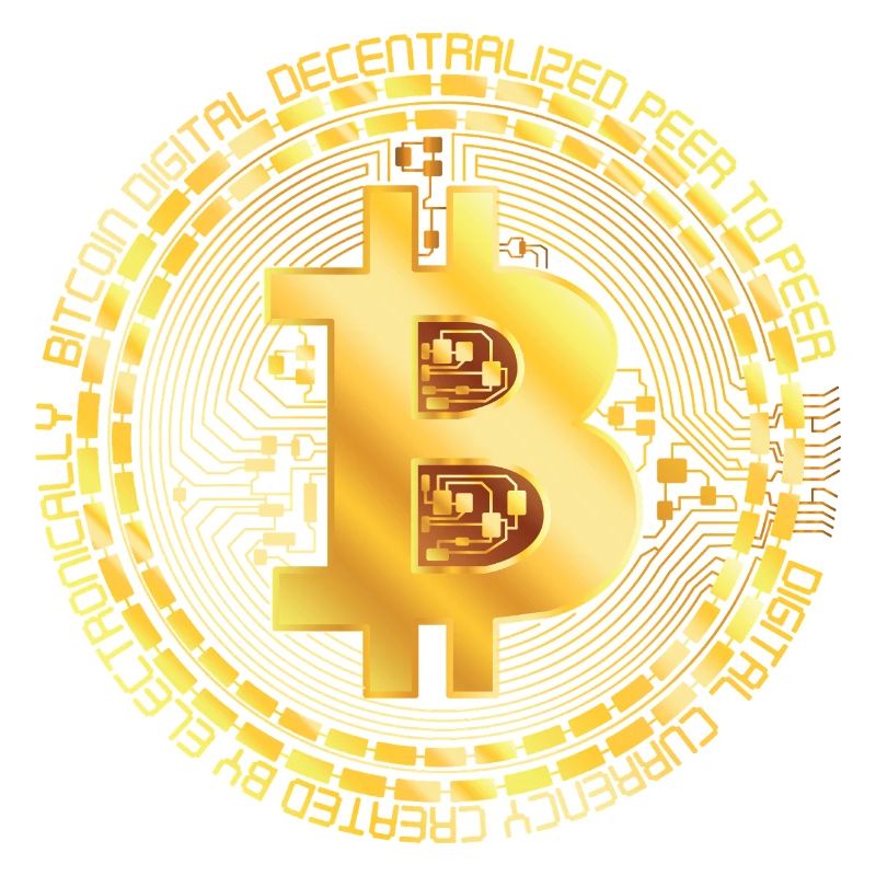 Bague en or Bitcoin