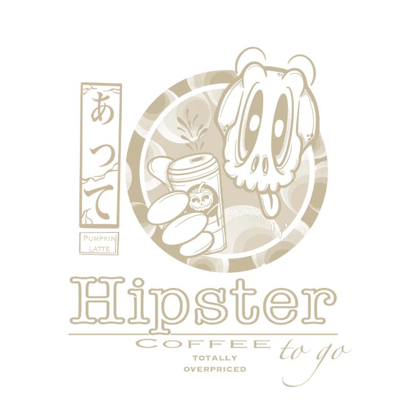 Café hipster à emporter