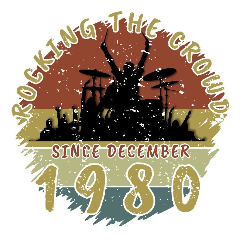 45. Geburtstag Rocking the crowd DRM 12/1980