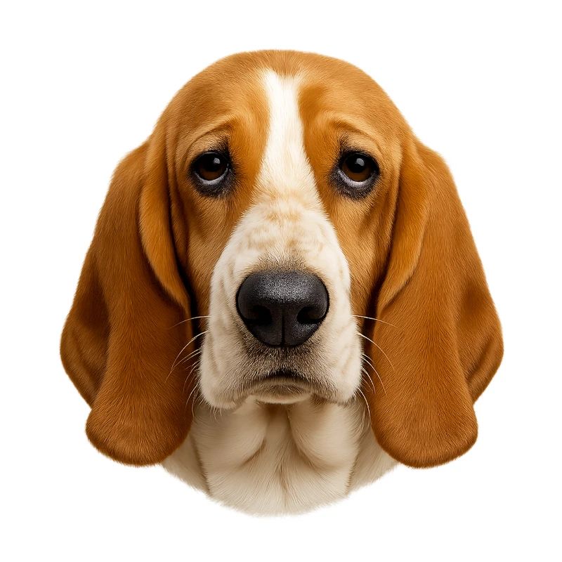 Beagle Portrait: Warm Fur Design