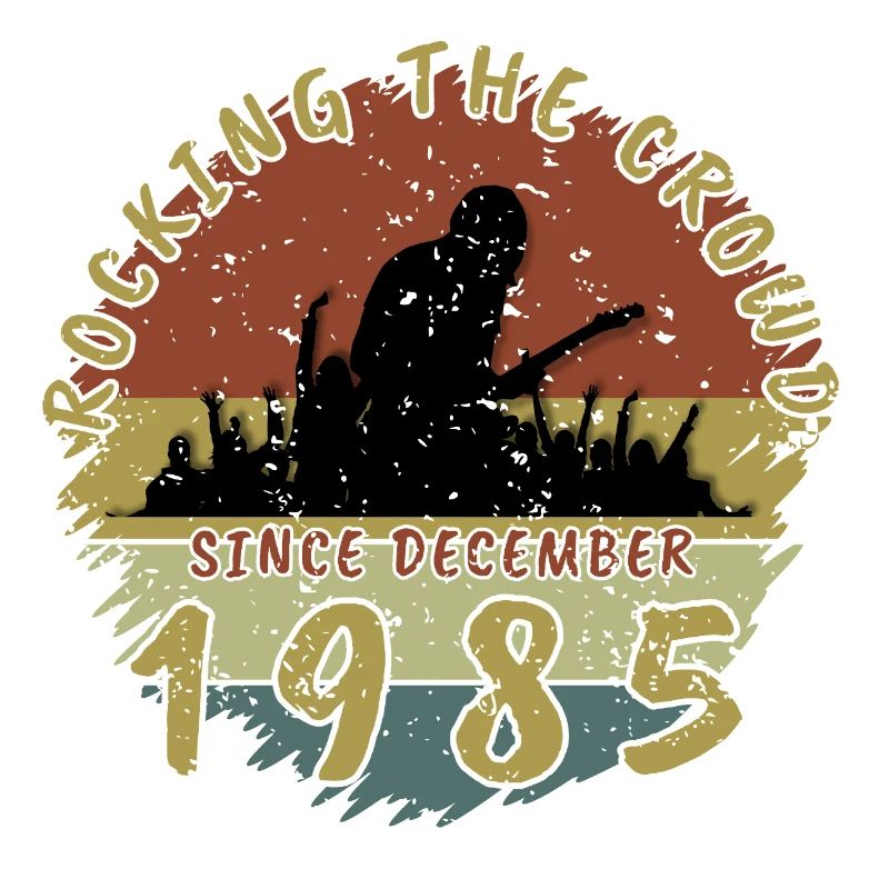 40th Birthday Rocking the crowd GIT 12/1985