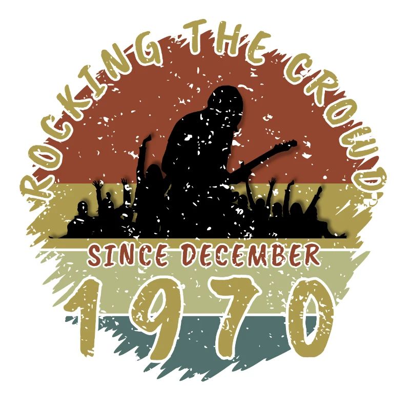 55th Birthday Rocking the crowd GIT 12/1970