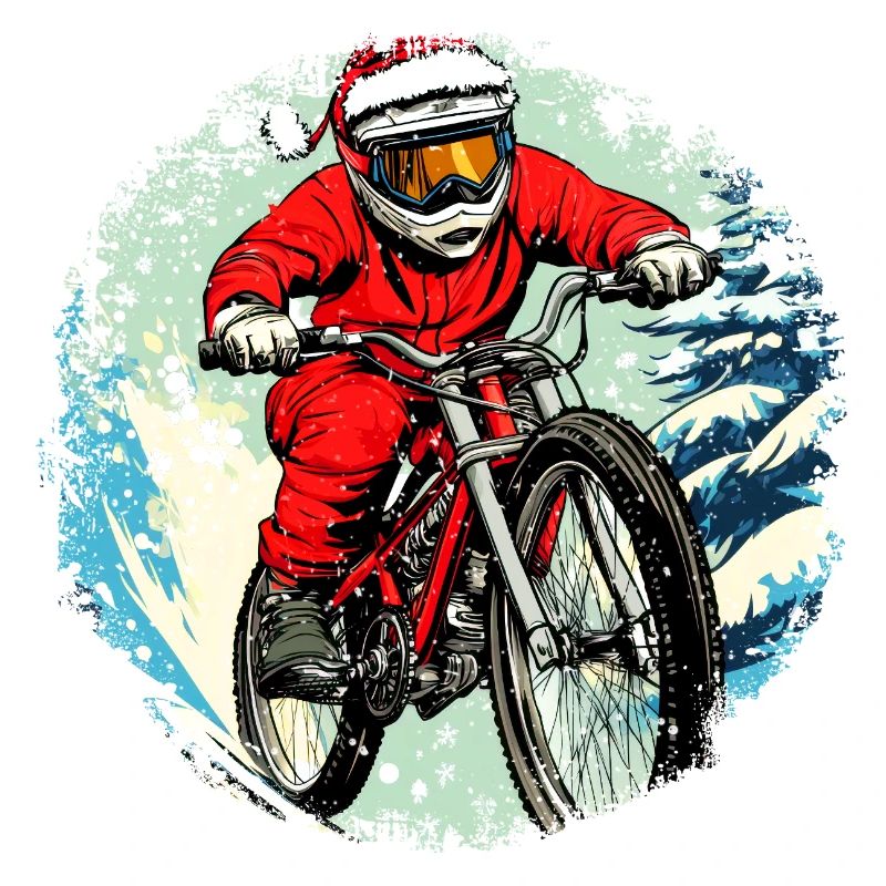 Cycliste de Noël / VTT