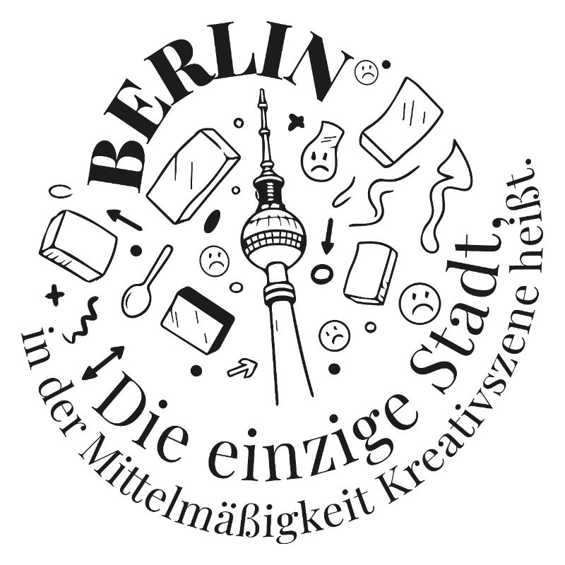 Berlin Tower Creative Motif
