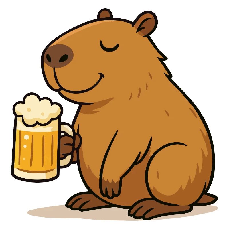 Capybara Bier