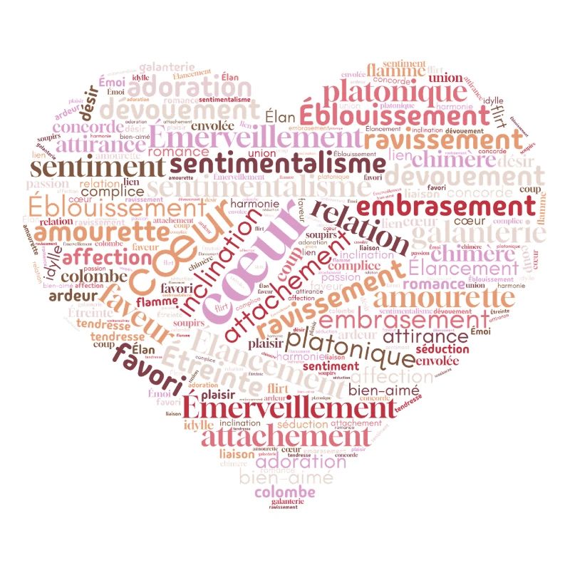 Herz der Worte in Liebe