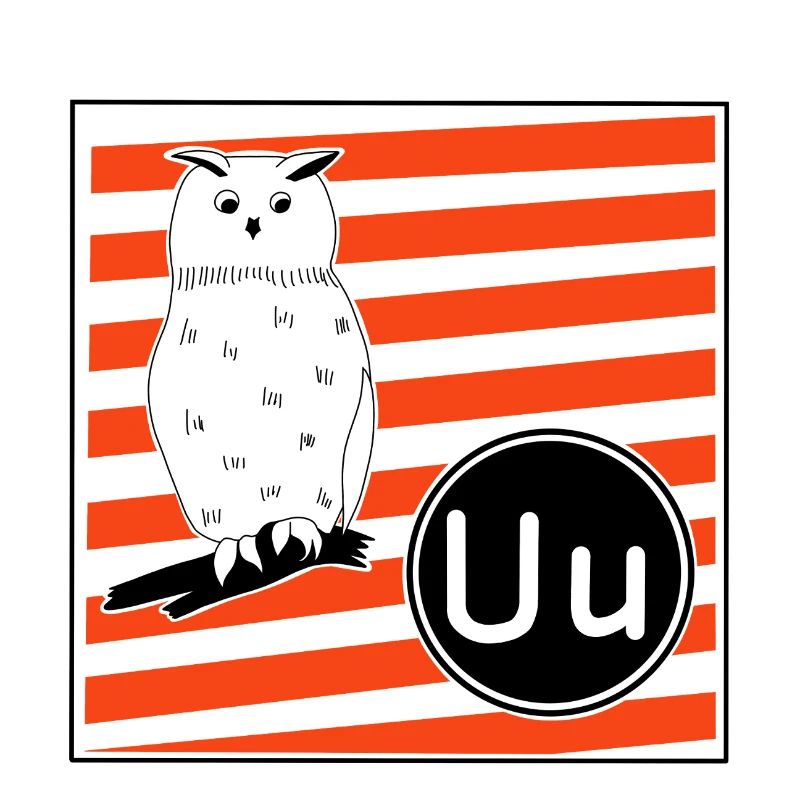 U for Eagle Owl