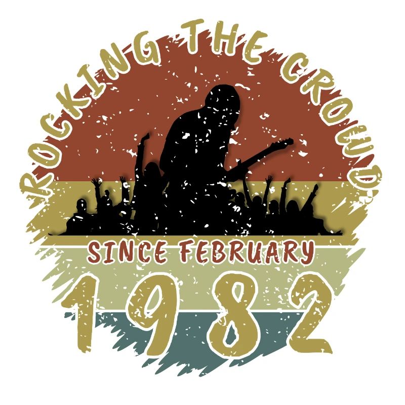 44. Geburtstag Rocking the crowd GIT 02/1982