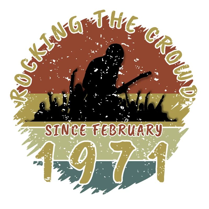 55. Geburtstag Rocking the crowd GIT 02/1971