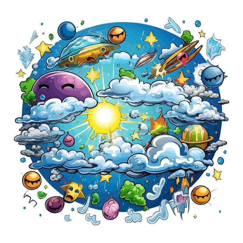 Cloud Cosmos Fantasy World