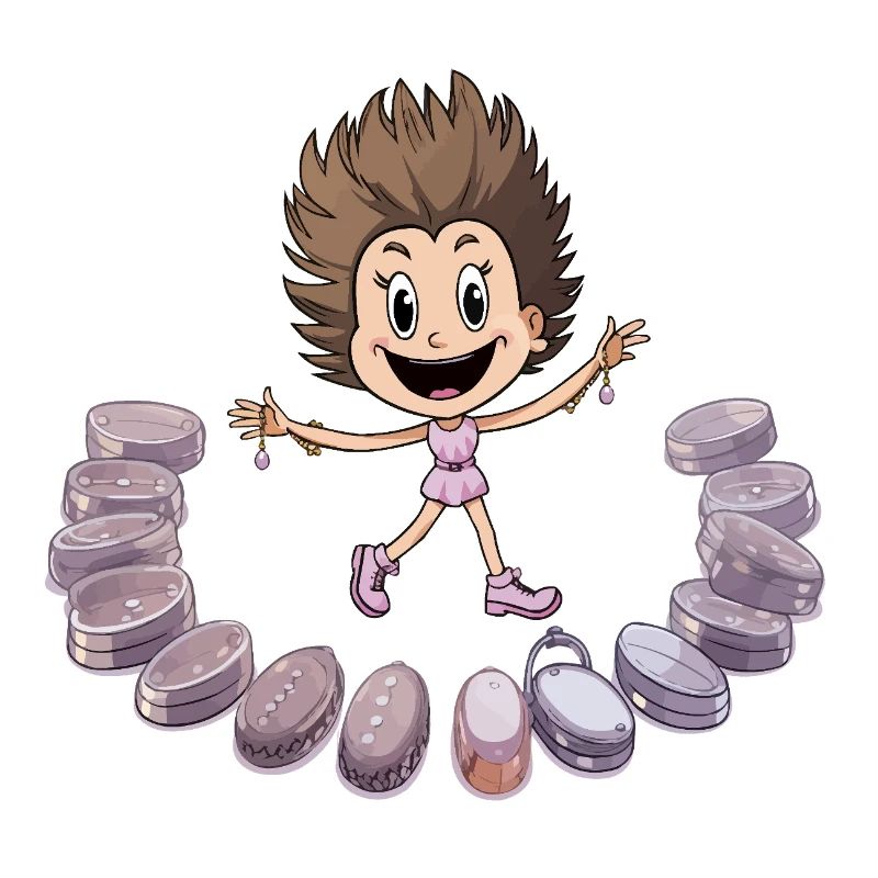 Macaron Tanzmädchen