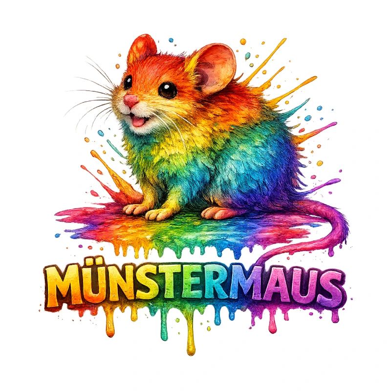 Souris de Munster Arc-en-ciel