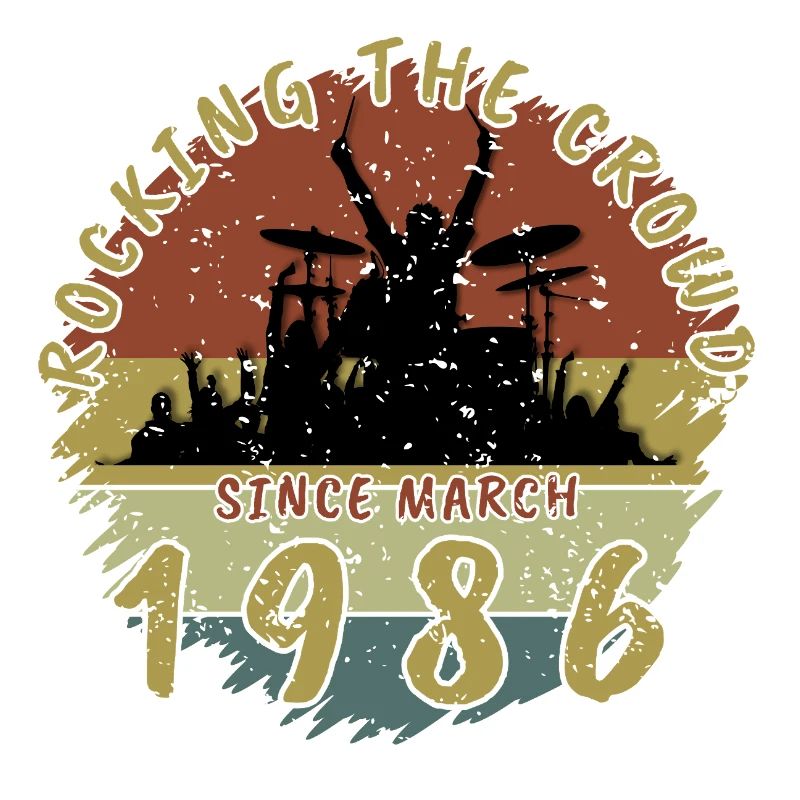 40. Geburtstag Rocking the crowd DRM 03/1986