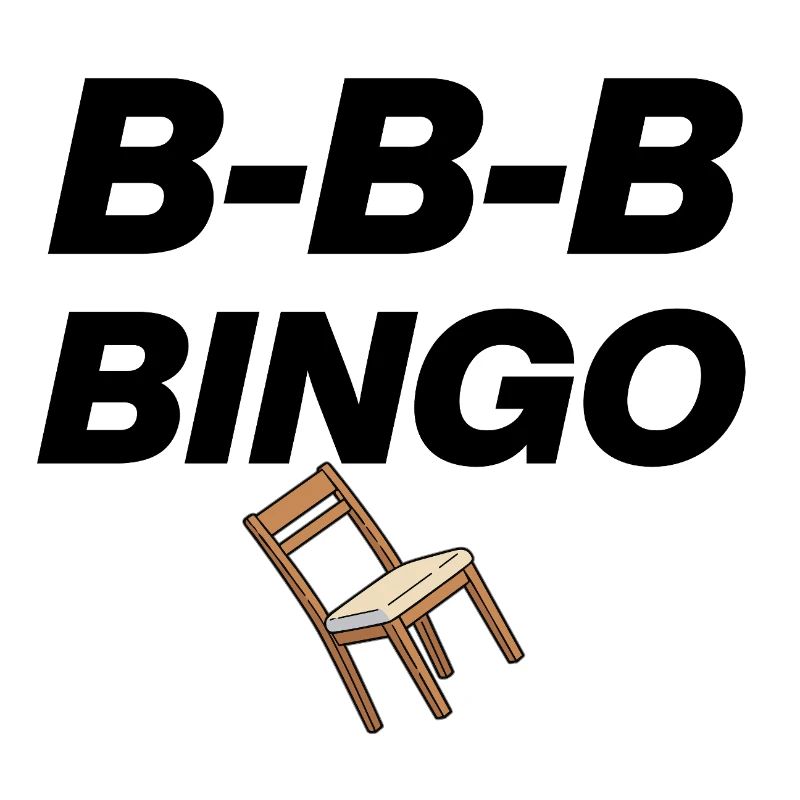 B-B-B-BINGO TREND, VIRAL FUN, MEME SCHOOL CHAIR 🪑