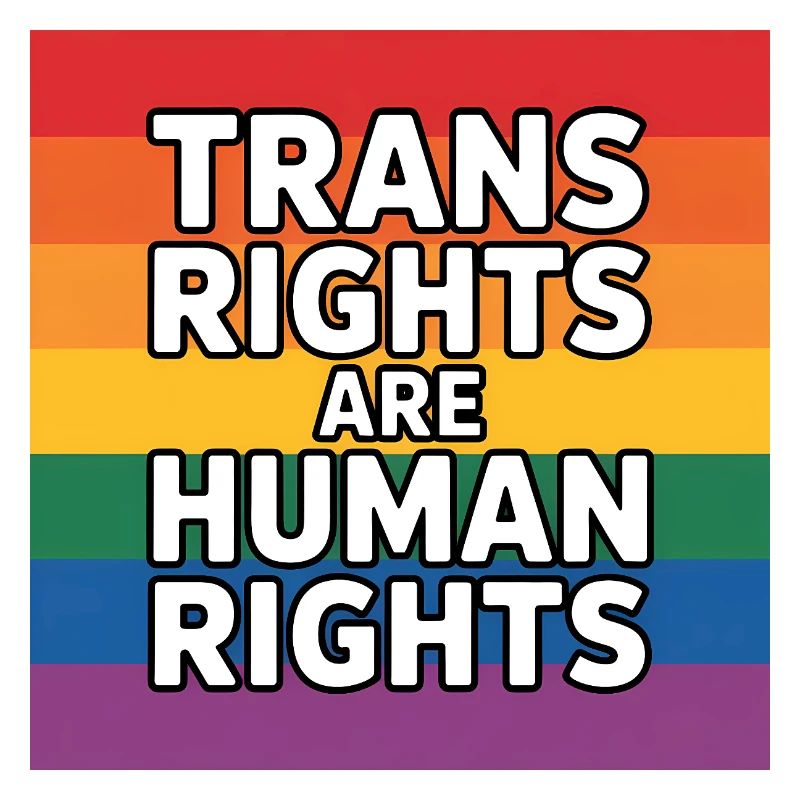 Trans-Rechte sind Menschenrechte – Pride Tee