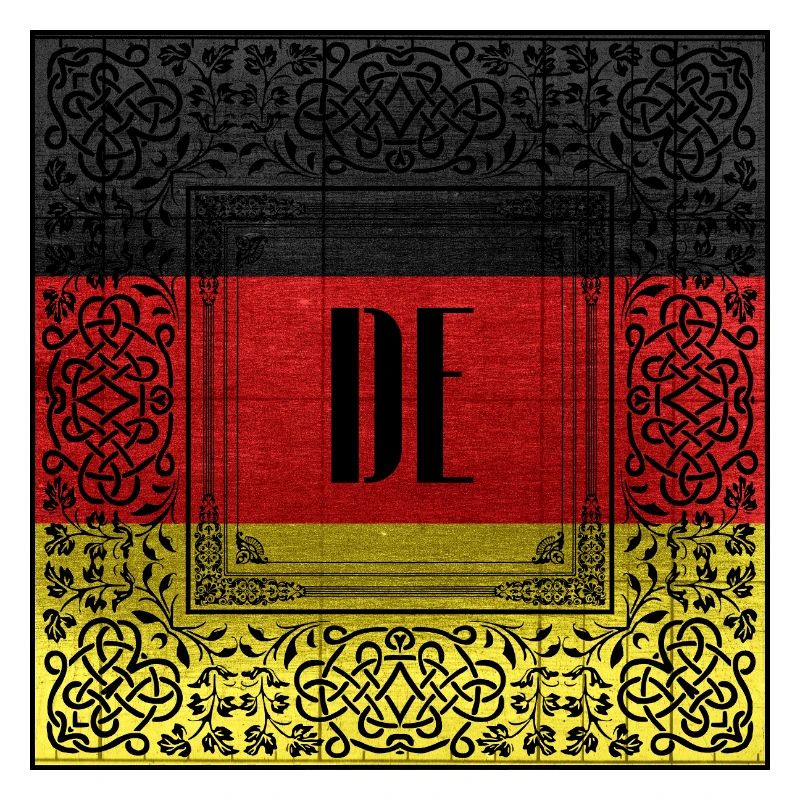 DE Antik-Flagge Ornament