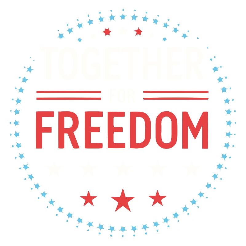 Ensemble pour la Liberté – Badge Étoilé