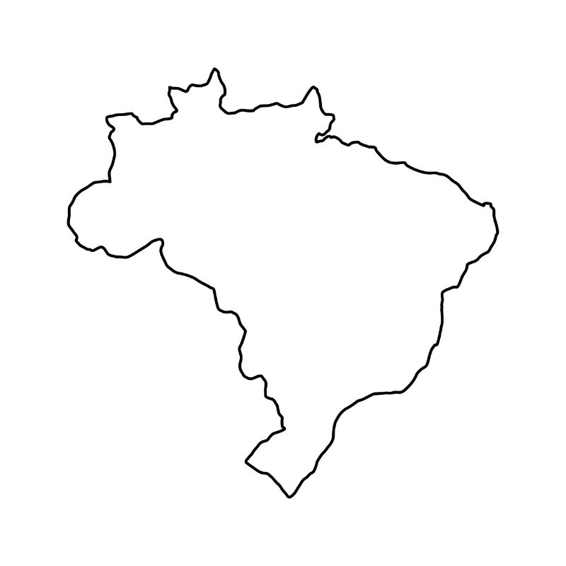 Brazil map