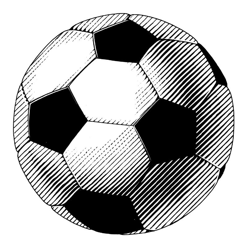 Black and White Sketch Balloon