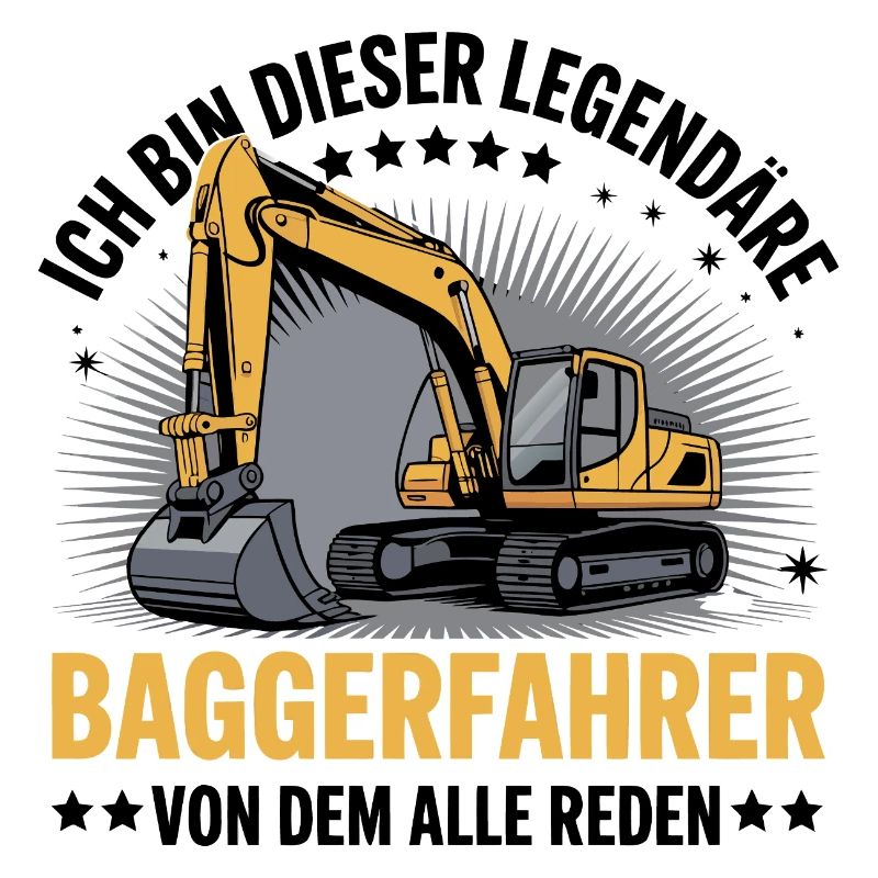 Baggerfahrer Bagger