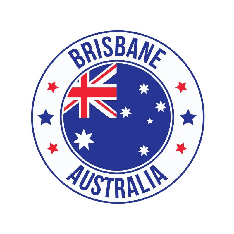 Brisbane Australia Emblem Patch