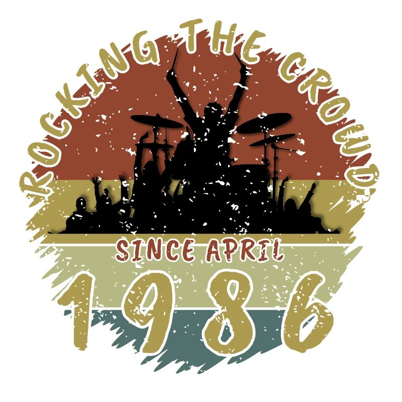 40. Geburtstag Rocking the crowd DRM 04/1986