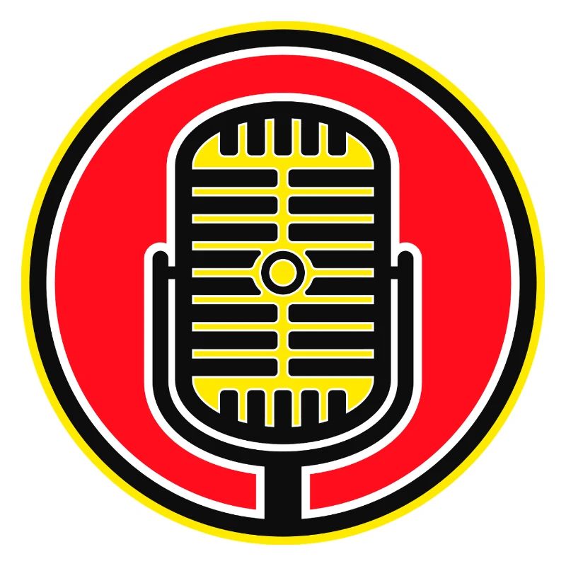 Insigne Rétro Microphone