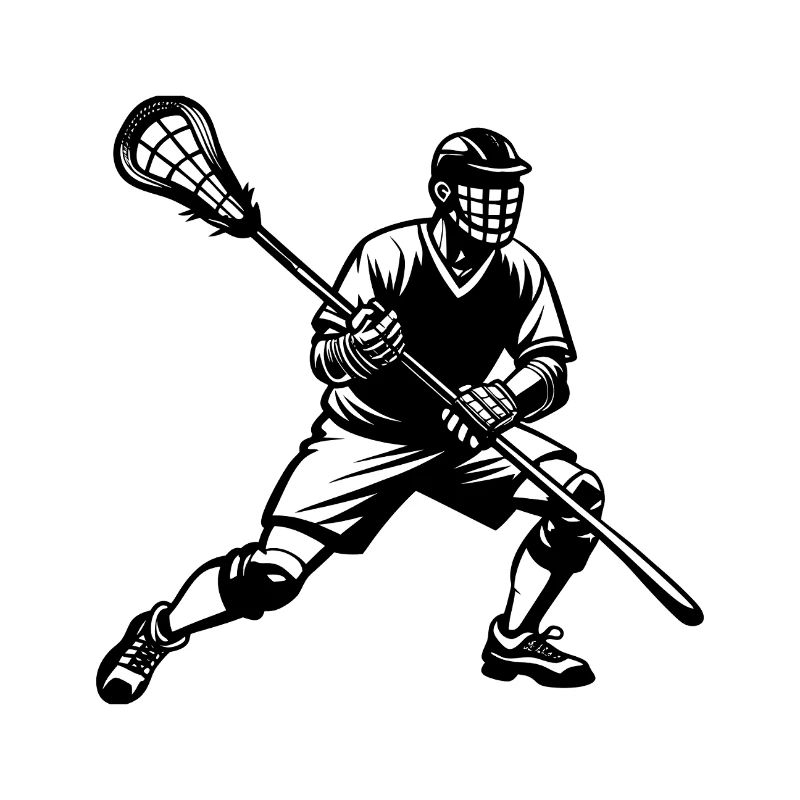 Lacrosse player