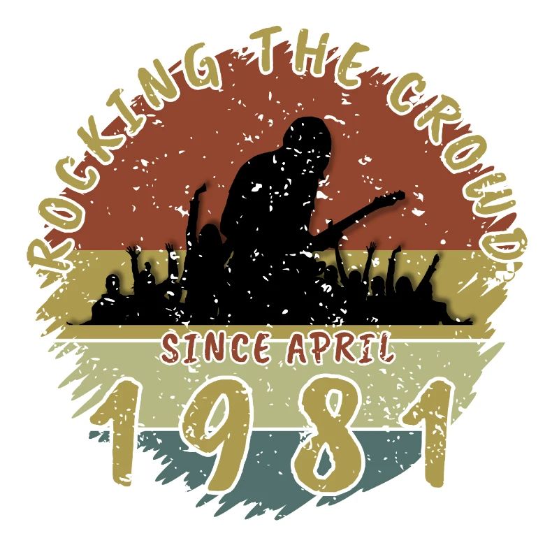 45. Geburtstag Rocking the crowd GIT 04/1981