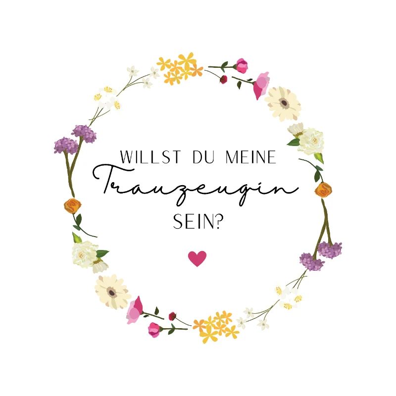 Trauzeugin fragen Idee