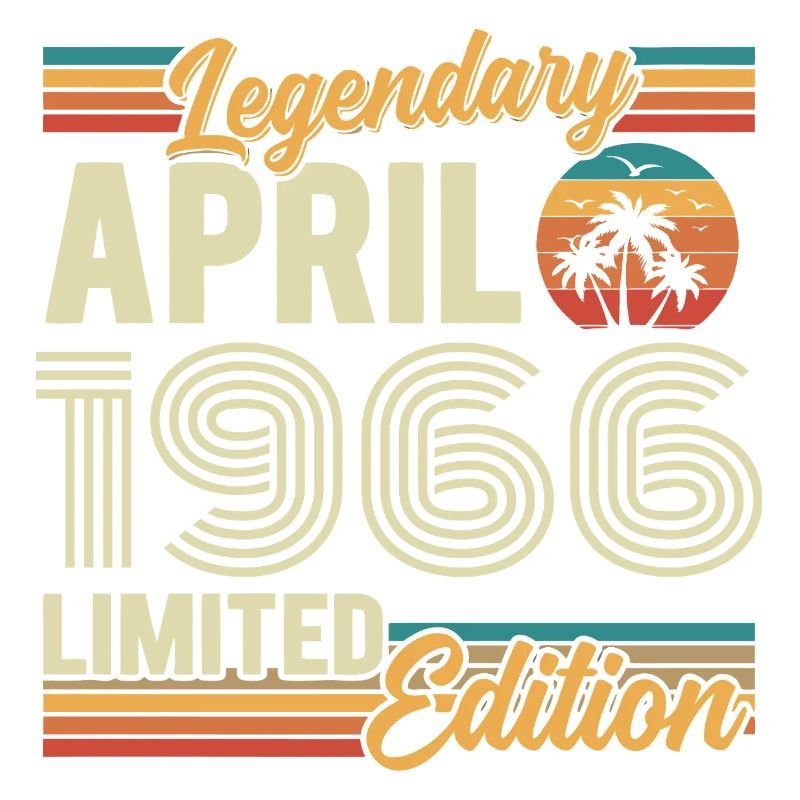Avril 1966 Cadeau 60e Anniversaire - April 1966