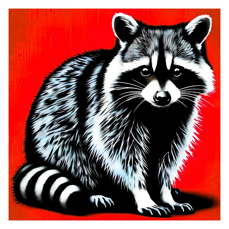 Waschbär