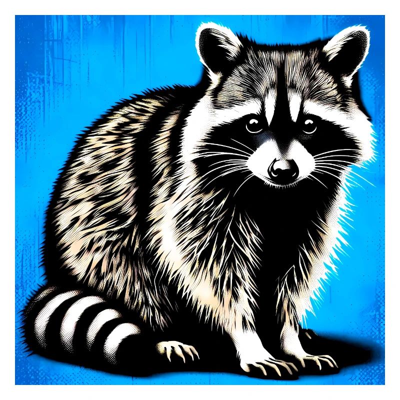 Waschbär