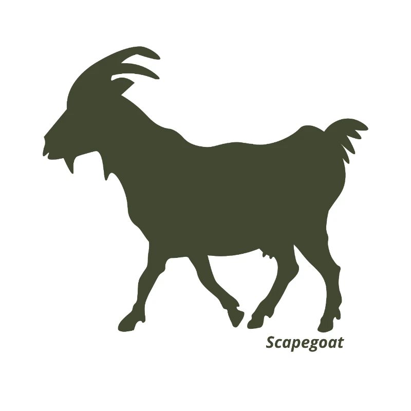 Scapegoat goat olive