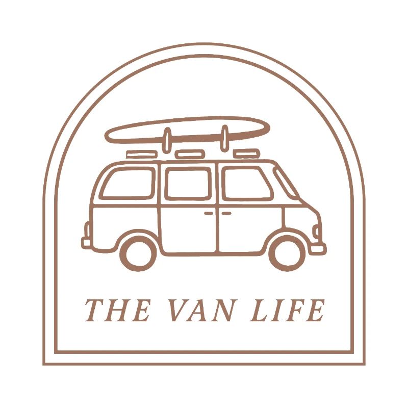 Van life surf road trip beach aesthetic