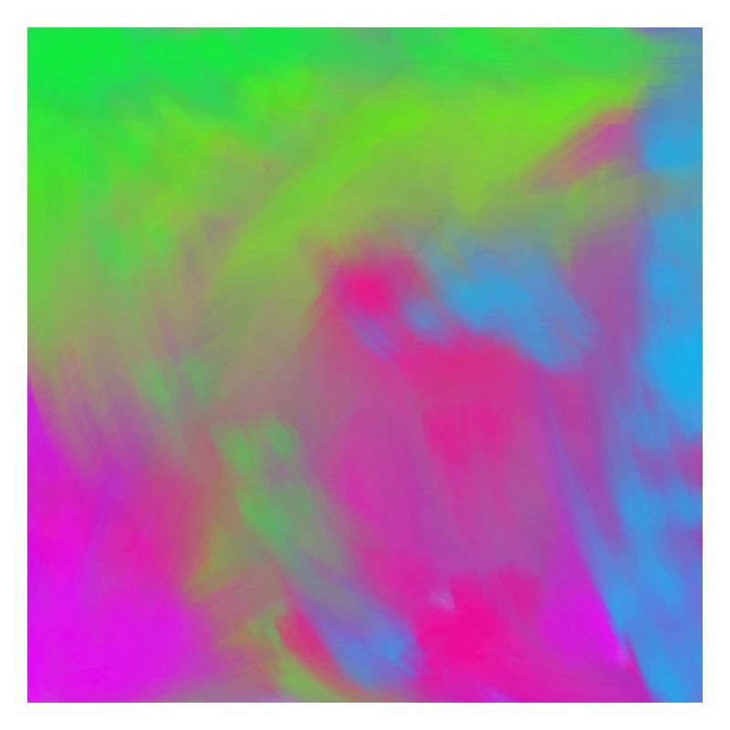 Tourbillon de couleur néon Abstrait