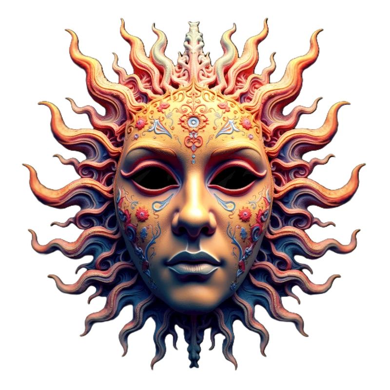 Masque de la Déesse du Soleil