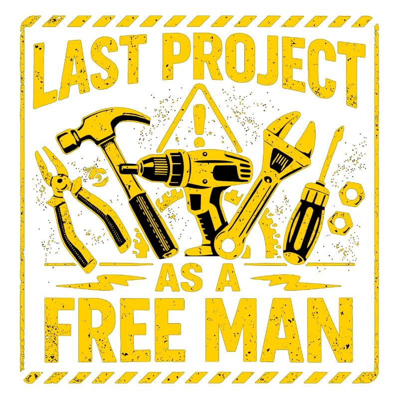 Last Project as a Free Man - JGA Warnschild