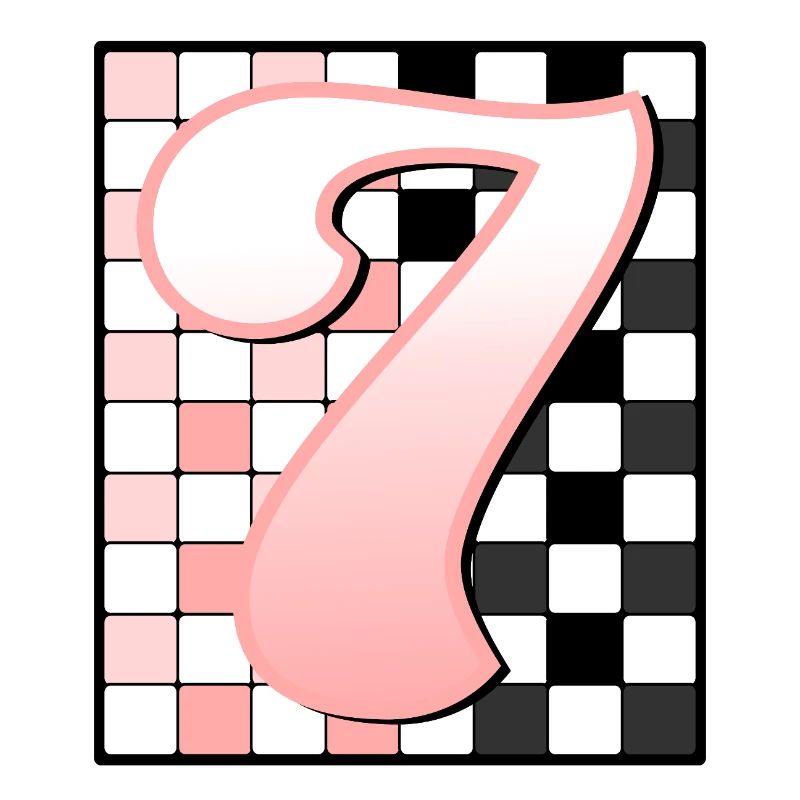 7. GEBURTSTAG – PINK CHECKERED