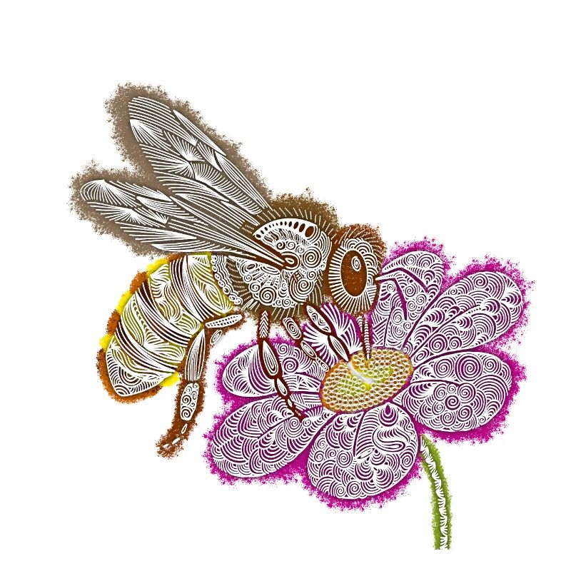 Zentangle Bee