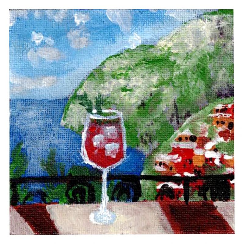 Meerblick_Ölgemälde_mit_cocktail