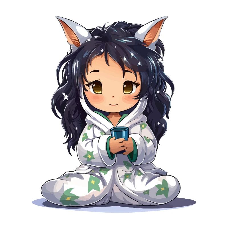 Sweat à capuche Star Chibi Cuddly Hero