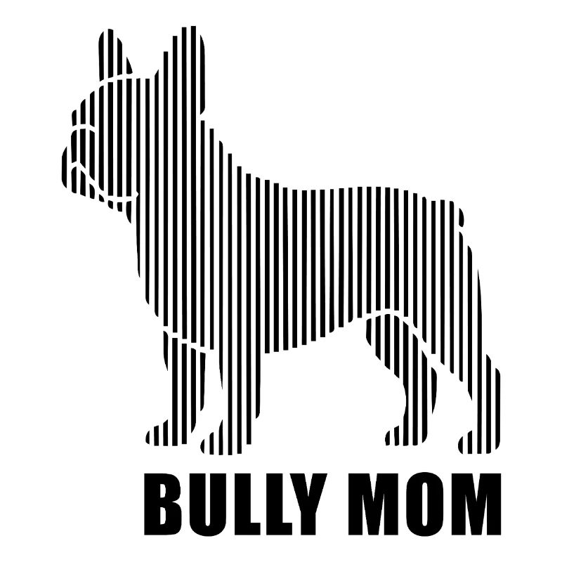 Bully Mom – Silhouette du bouledogue français