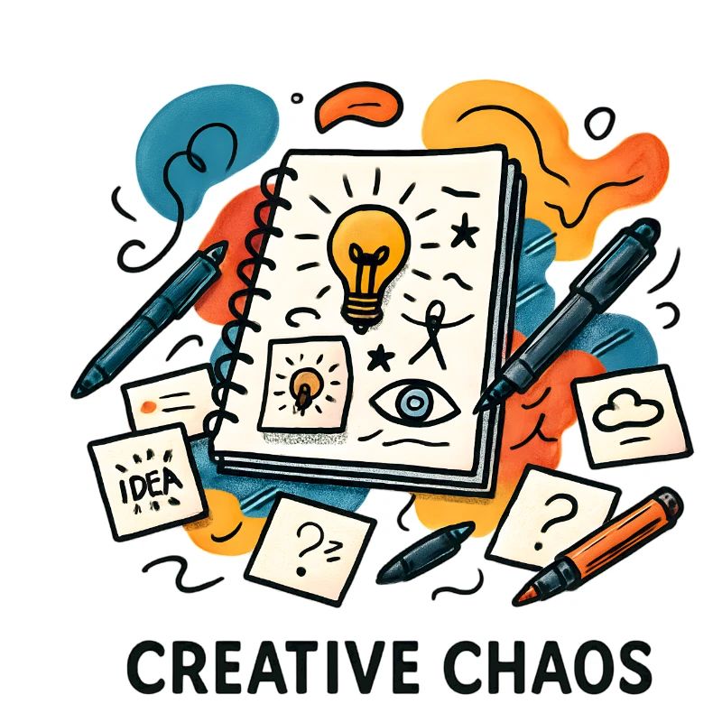 Creative Chaos Journal relié