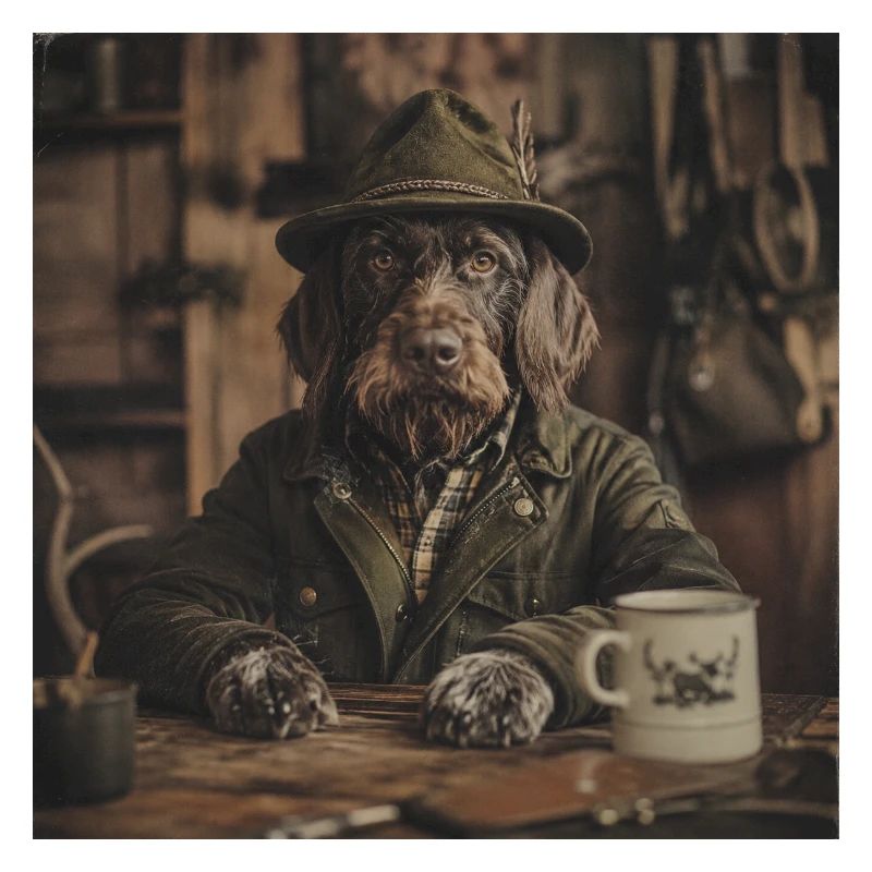 Herr Oberförster - German Drahthaar