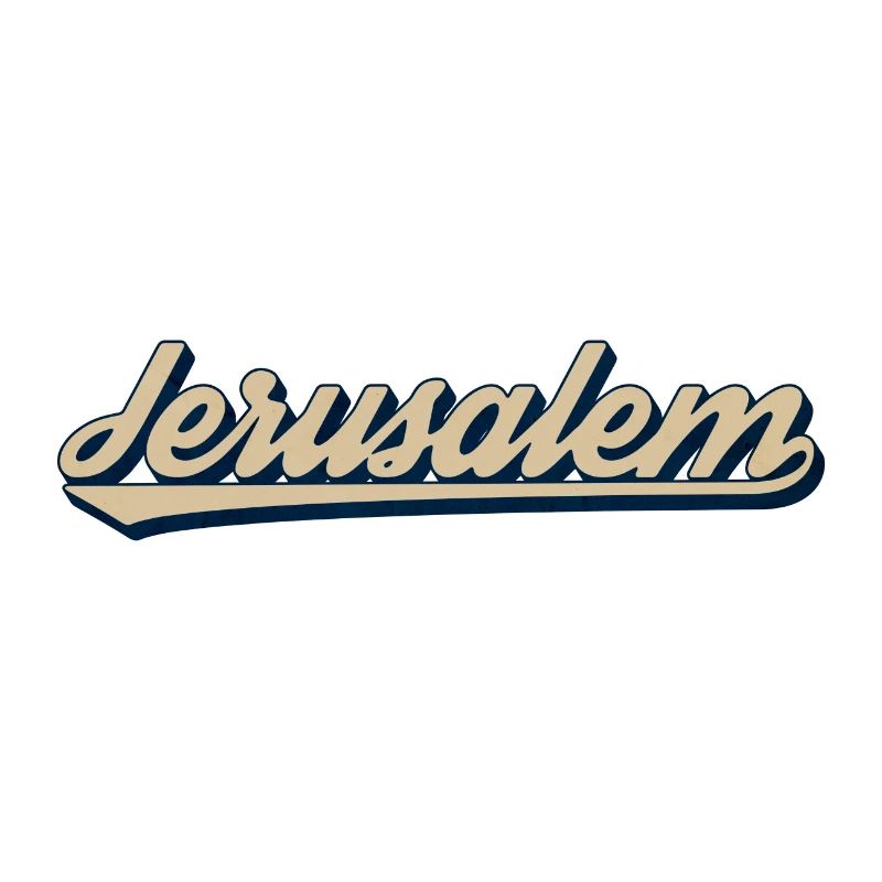 Jerusalem Lettering Design